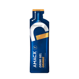 Amacx Drink Gel Orange – Gel Énergétique Liquide 30g Glucides | Nutri-Bay