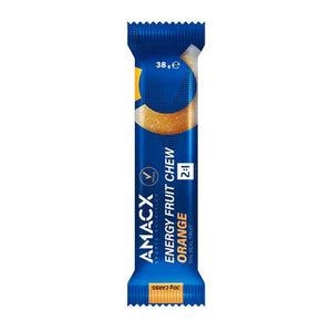Amacx Energy Fruit Chew Orange – 30g Glucides | Nutri-Bay