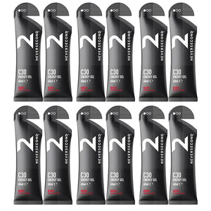 Nutri-Bay | NEVERSECOND - C30 Energy Gel Box (12x60ml) - Goût au choix