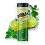 Pastilles d'electrolytes (10x5g) - Citron Vert & Menthe