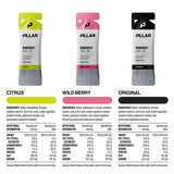 Nutri-Bay | PILLAR - Energy Gel 30 (50g) - Wild Berry
