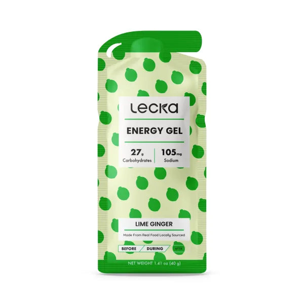 Nutri-Bay | LECKA - Energy Gel (40g) - Citron Vert Gingembre