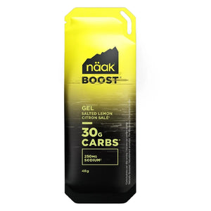 Näak Boost Gel Salted Lemon – Gel Énergétique Endurance | Nutri-Bay
