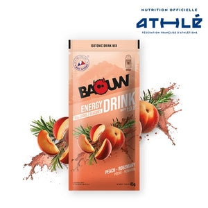 Boisson Isotonique Unidose Baouw Pêche & Romarin | Nutri-Bay