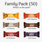 Nutri-bay | VELOFORTE - Energy Bar - Mega Pack (50 bars)